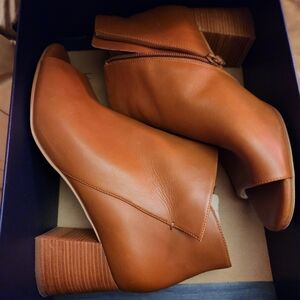 Cole Haan Brown Ankle Booties